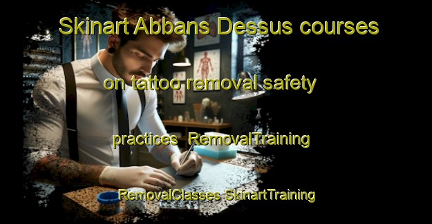 Skinart Abbans Dessus courses on tattoo removal safety practices | #RemovalTraining #RemovalClasses #SkinartTraining-France