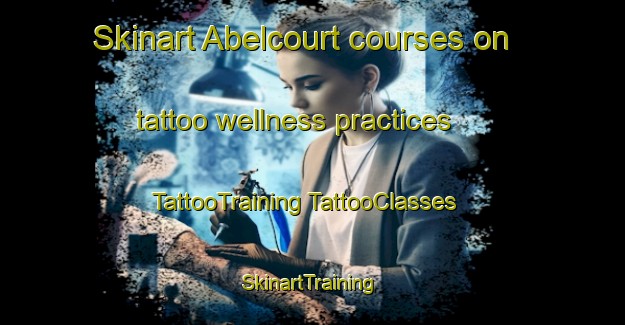 Skinart Abelcourt courses on tattoo wellness practices | #TattooTraining #TattooClasses #SkinartTraining-France