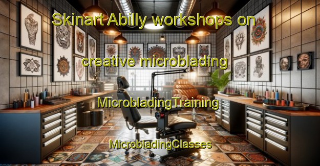 Skinart Abilly workshops on creative microblading | #MicrobladingTraining #MicrobladingClasses #SkinartTraining-France