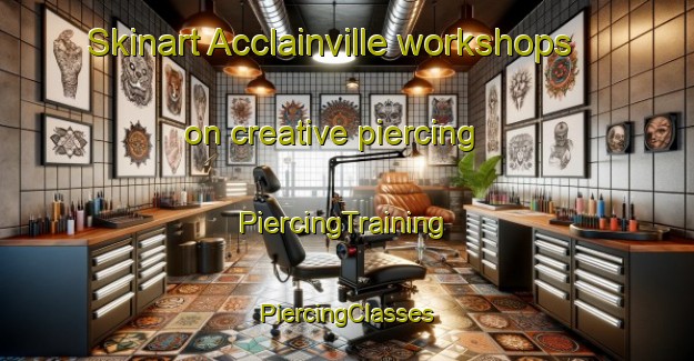 Skinart Acclainville workshops on creative piercing | #PiercingTraining #PiercingClasses #SkinartTraining-France