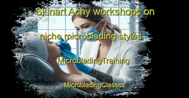 Skinart Achy workshops on niche microblading styles | #MicrobladingTraining #MicrobladingClasses #SkinartTraining-France