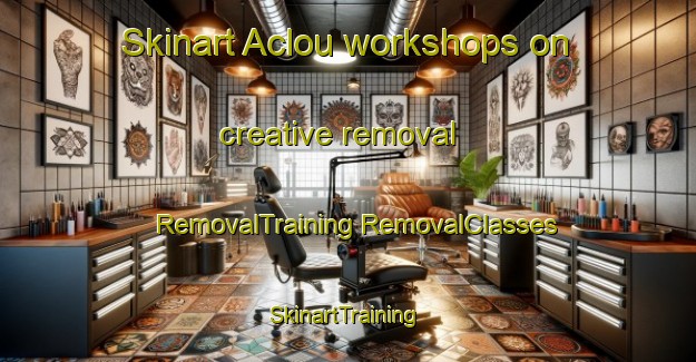 Skinart Aclou workshops on creative removal | #RemovalTraining #RemovalClasses #SkinartTraining-France