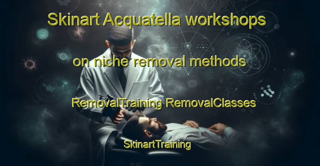 Skinart Acquatella workshops on niche removal methods | #RemovalTraining #RemovalClasses #SkinartTraining-France