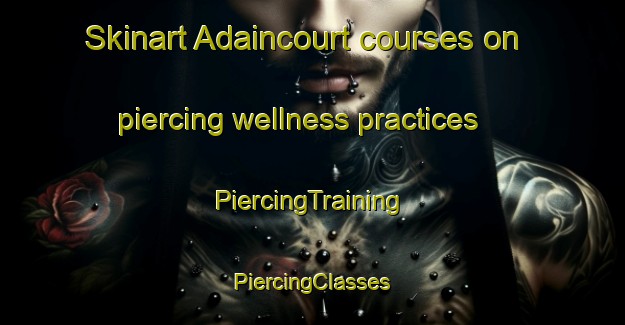 Skinart Adaincourt courses on piercing wellness practices | #PiercingTraining #PiercingClasses #SkinartTraining-France