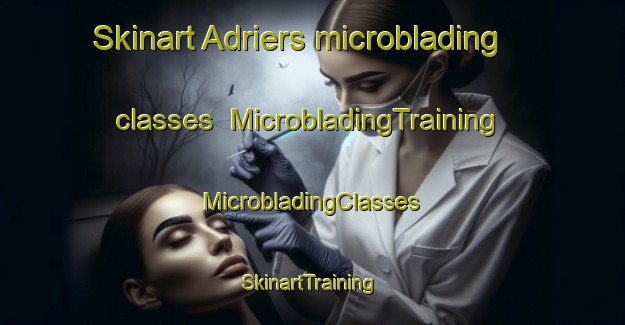 Skinart Adriers microblading classes | #MicrobladingTraining #MicrobladingClasses #SkinartTraining-France