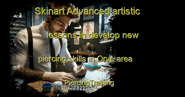 Skinart Advanced artistic lessons in develop new piercing skills in Orve area | PiercingTraining | PiercingClasses | SkinartTraining-France