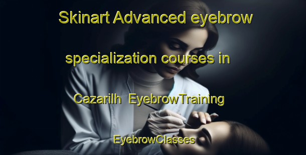 Skinart Advanced eyebrow specialization courses in Cazarilh | EyebrowTraining | EyebrowClasses | SkinartTraining-France
