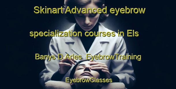 Skinart Advanced eyebrow specialization courses in Els Banys D Arles | EyebrowTraining | EyebrowClasses | SkinartTraining-France