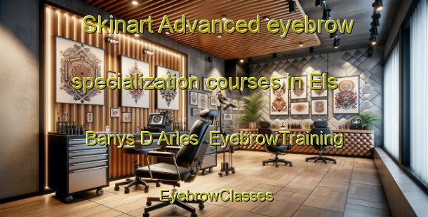 Skinart Advanced eyebrow specialization courses in Els Banys D Arles | EyebrowTraining | EyebrowClasses | SkinartTraining-France