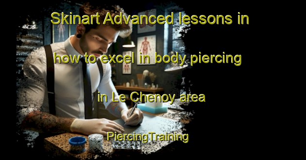 Skinart Advanced lessons in how to excel in body piercing in Le Chenoy area | PiercingTraining | PiercingClasses | SkinartTraining-France