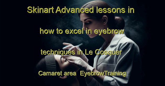 Skinart Advanced lessons in how to excel in eyebrow techniques in Le Cosquer  Camaret area | EyebrowTraining | EyebrowClasses | SkinartTraining-France