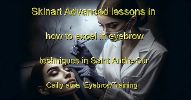 Skinart Advanced lessons in how to excel in eyebrow techniques in Saint Andre Sur Cailly area | EyebrowTraining | EyebrowClasses | SkinartTraining-France