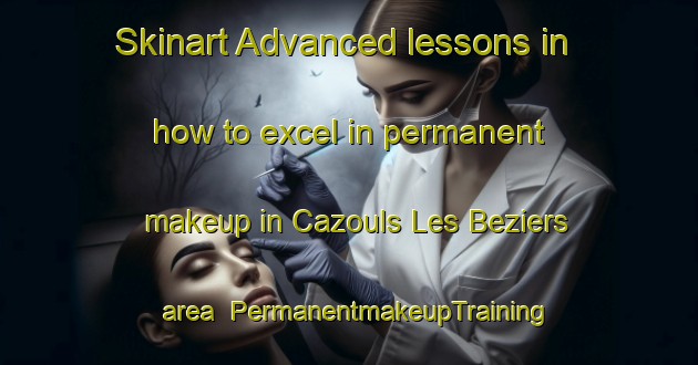 Skinart Advanced lessons in how to excel in permanent makeup in Cazouls Les Beziers area | PermanentmakeupTraining | PermanentmakeupClasses | SkinartTraining-France