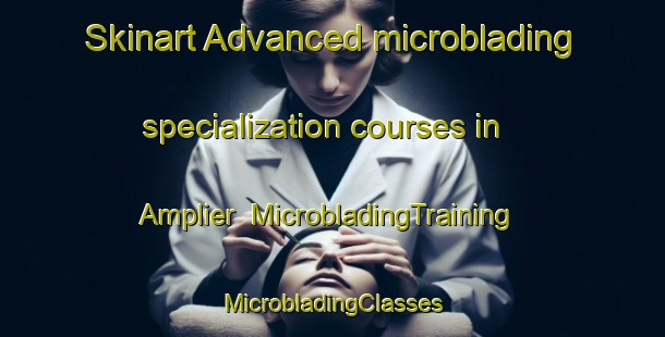 Skinart Advanced microblading specialization courses in Amplier | #MicrobladingTraining #MicrobladingClasses #SkinartTraining-France