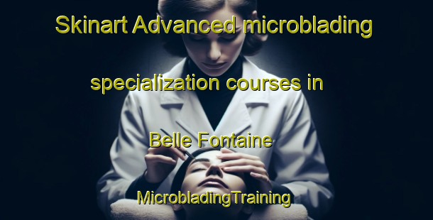 Skinart Advanced microblading specialization courses in Belle Fontaine | #MicrobladingTraining #MicrobladingClasses #SkinartTraining-France