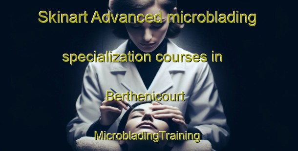 Skinart Advanced microblading specialization courses in Berthenicourt | #MicrobladingTraining #MicrobladingClasses #SkinartTraining-France