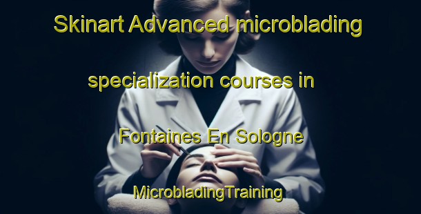 Skinart Advanced microblading specialization courses in Fontaines En Sologne | #MicrobladingTraining #MicrobladingClasses #SkinartTraining-France