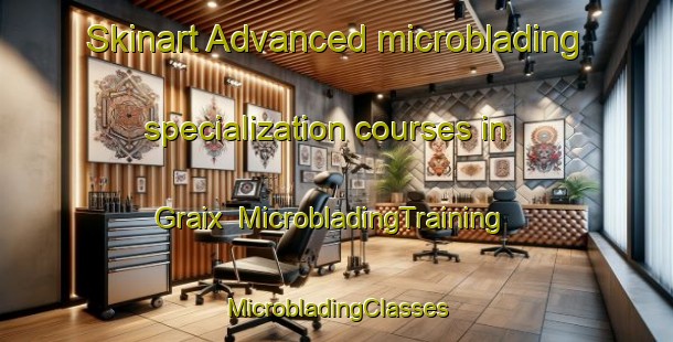 Skinart Advanced microblading specialization courses in Graix | #MicrobladingTraining #MicrobladingClasses #SkinartTraining-France