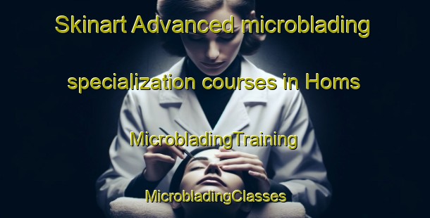 Skinart Advanced microblading specialization courses in Homs | #MicrobladingTraining #MicrobladingClasses #SkinartTraining-France