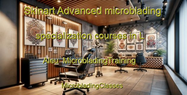 Skinart Advanced microblading specialization courses in L Aleu | MicrobladingTraining | MicrobladingClasses | SkinartTraining-France