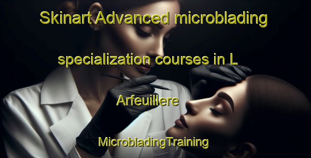 Skinart Advanced microblading specialization courses in L Arfeuillere | #MicrobladingTraining #MicrobladingClasses #SkinartTraining-France