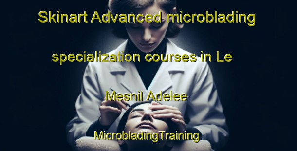 Skinart Advanced microblading specialization courses in Le Mesnil Adelee | #MicrobladingTraining #MicrobladingClasses #SkinartTraining-France