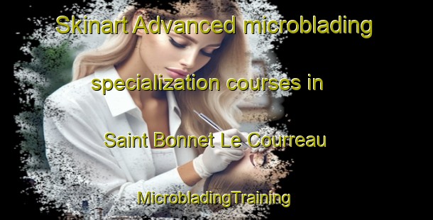 Skinart Advanced microblading specialization courses in Saint Bonnet Le Courreau | #MicrobladingTraining #MicrobladingClasses #SkinartTraining-France