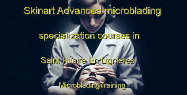 Skinart Advanced microblading specialization courses in Saint Hilaire En Lignieres | #MicrobladingTraining #MicrobladingClasses #SkinartTraining-France