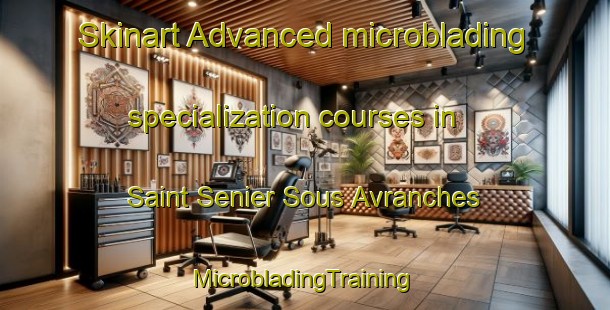 Skinart Advanced microblading specialization courses in Saint Senier Sous Avranches | #MicrobladingTraining #MicrobladingClasses #SkinartTraining-France