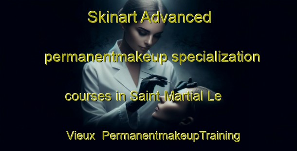 Skinart Advanced permanentmakeup specialization courses in Saint Martial Le Vieux | #PermanentmakeupTraining #PermanentmakeupClasses #SkinartTraining-France