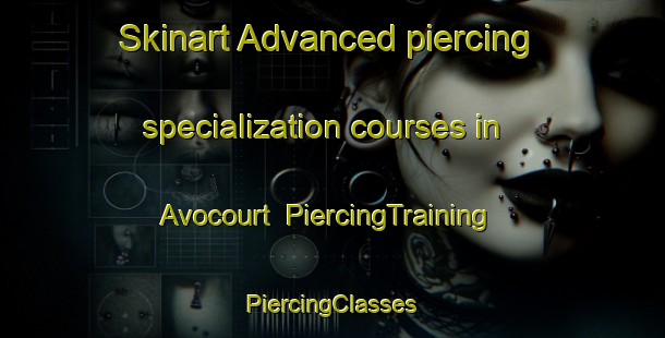 Skinart Advanced piercing specialization courses in Avocourt | #PiercingTraining #PiercingClasses #SkinartTraining-France