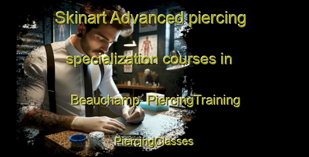 Skinart Advanced piercing specialization courses in Beauchamp | #PiercingTraining #PiercingClasses #SkinartTraining-France