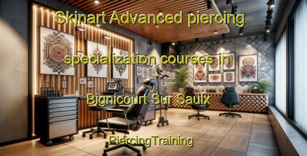 Skinart Advanced piercing specialization courses in Bignicourt Sur Saulx | #PiercingTraining #PiercingClasses #SkinartTraining-France