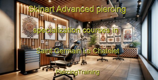 Skinart Advanced piercing specialization courses in Saint Germain Le Chatelet | #PiercingTraining #PiercingClasses #SkinartTraining-France