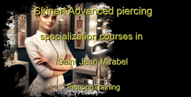 Skinart Advanced piercing specialization courses in Saint Jean Mirabel | #PiercingTraining #PiercingClasses #SkinartTraining-France