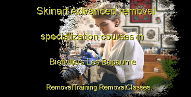 Skinart Advanced removal specialization courses in Biefvillers Les Bapaume | #RemovalTraining #RemovalClasses #SkinartTraining-France