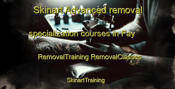 Skinart Advanced removal specialization courses in Fay | #RemovalTraining #RemovalClasses #SkinartTraining-France