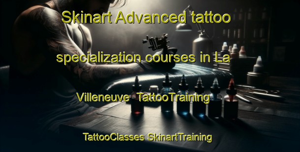 Skinart Advanced tattoo specialization courses in La Villeneuve | #TattooTraining #TattooClasses #SkinartTraining-France