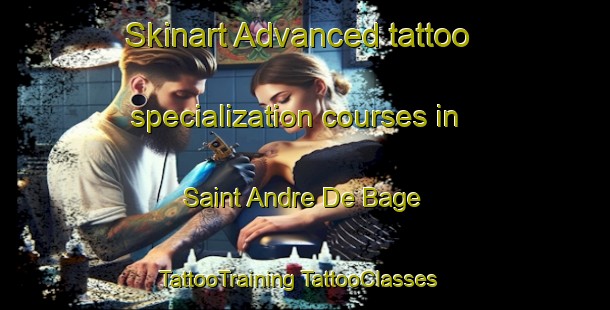 Skinart Advanced tattoo specialization courses in Saint Andre De Bage | #TattooTraining #TattooClasses #SkinartTraining-France