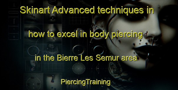 Skinart Advanced techniques in how to excel in body piercing in the Bierre Les Semur area | PiercingTraining | PiercingClasses | SkinartTraining-France