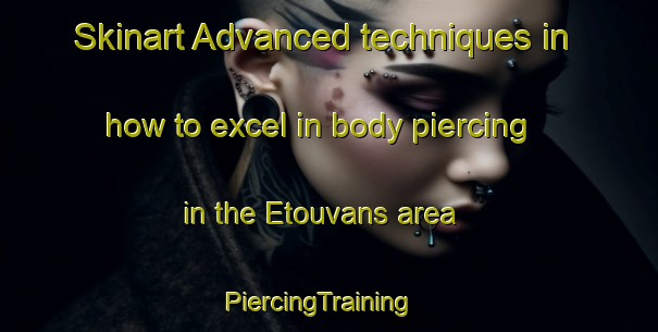 Skinart Advanced techniques in how to excel in body piercing in the Etouvans area | PiercingTraining | PiercingClasses | SkinartTraining-France