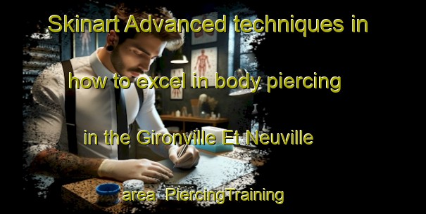 Skinart Advanced techniques in how to excel in body piercing in the Gironville Et Neuville area | PiercingTraining | PiercingClasses | SkinartTraining-France