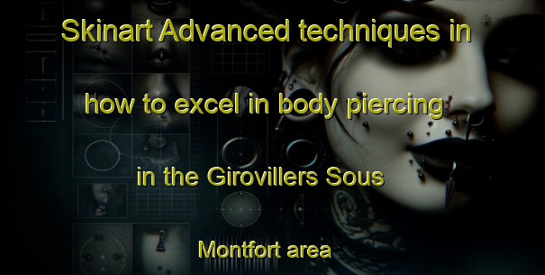 Skinart Advanced techniques in how to excel in body piercing in the Girovillers Sous Montfort area | PiercingTraining | PiercingClasses | SkinartTraining-France