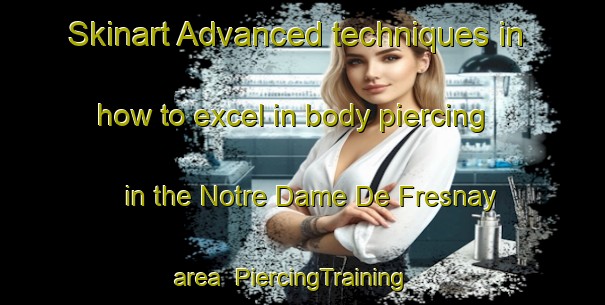 Skinart Advanced techniques in how to excel in body piercing in the Notre Dame De Fresnay area | PiercingTraining | PiercingClasses | SkinartTraining-France