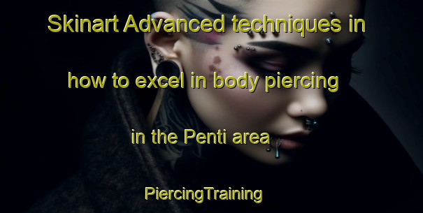 Skinart Advanced techniques in how to excel in body piercing in the Penti area | PiercingTraining | PiercingClasses | SkinartTraining-France