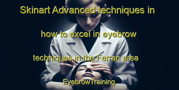 Skinart Advanced techniques in how to excel in eyebrow techniques in the Ferran area | EyebrowTraining | EyebrowClasses | SkinartTraining-France