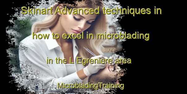 Skinart Advanced techniques in how to excel in microblading in the L Egreniere area | MicrobladingTraining | MicrobladingClasses | SkinartTraining-France