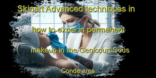 Skinart Advanced techniques in how to excel in permanent makeup in the Genicourt Sous Conde area | PermanentmakeupTraining | PermanentmakeupClasses | SkinartTraining-France