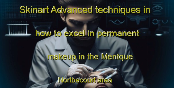 Skinart Advanced techniques in how to excel in permanent makeup in the Mentque Nortbecourt area | PermanentmakeupTraining | PermanentmakeupClasses | SkinartTraining-France