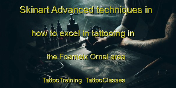 Skinart Advanced techniques in how to excel in tattooing in the Foameix Ornel area | TattooTraining | TattooClasses | SkinartTraining-France